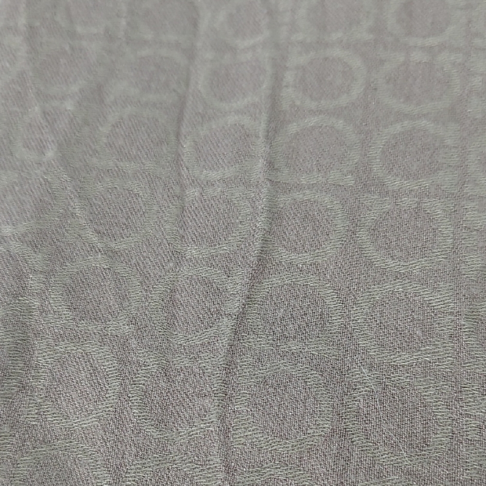 Salvatore Ferragamo Taupe Knit Scarf - Picture 6 of 8